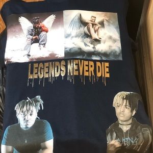 Custom t shirt juice world and xxxtentacion